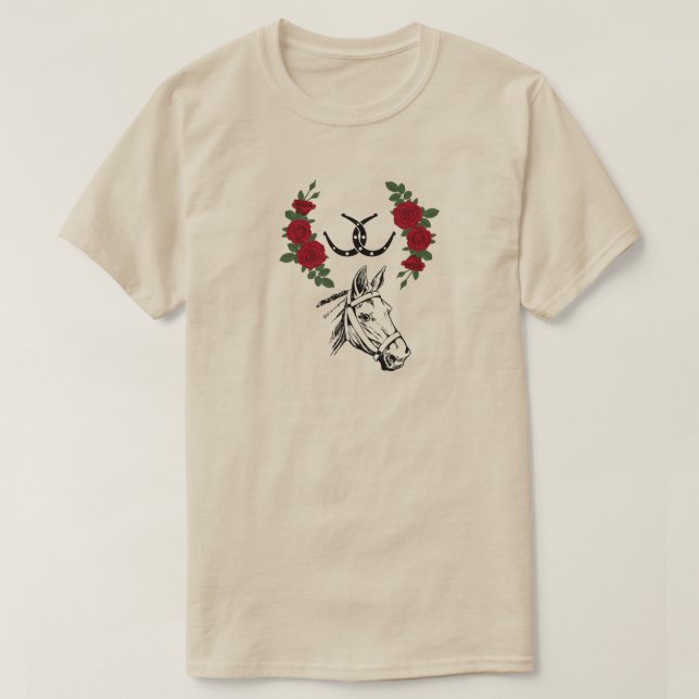 Horse Tävla T-Shirt (Design framsida)