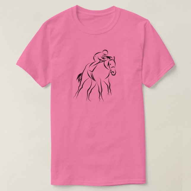 Horse Tävla T-Shirt (Design framsida)