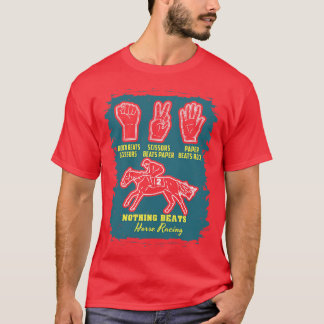 Horse Tävla Tävling Jockey Gift T Shirt