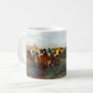 Horse Tävling, Edgar Degas Kaffemugg