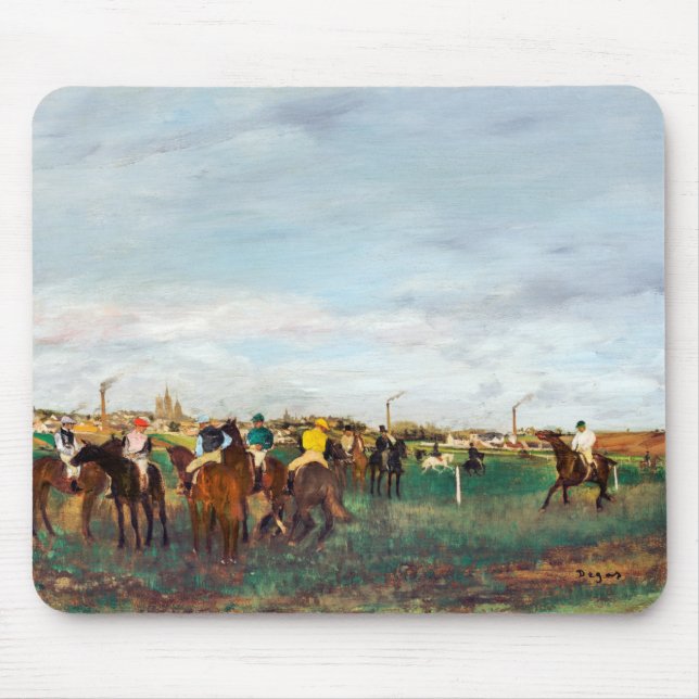 Horse Tävling, Edgar Degas Musmatta (Framsidan)