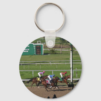 Horse Tävling Keychain Nyckelring