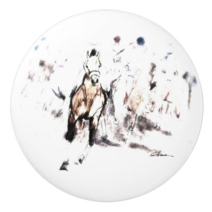 Horse Tävling Knopp