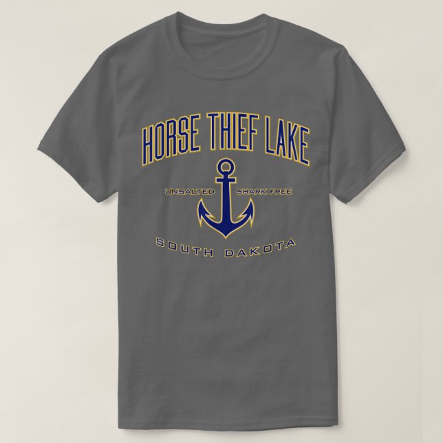 Horse Thief Sjö SD  T Shirt (Design framsida)