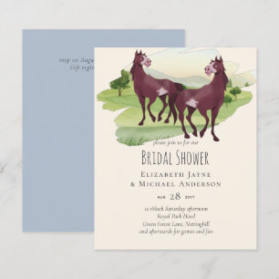 Horse Thmet Land Westerna Rustic Bröllop