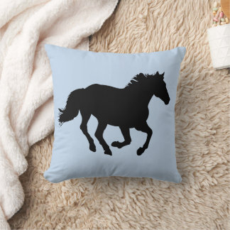 HORSE THROW PILLOW KUDDE