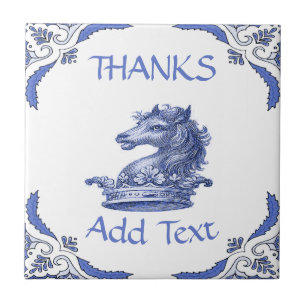 HORSE Tile, holländska titta, anpassa keramiskt Ti Kakelplatta