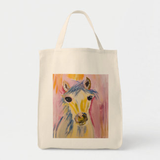 Horse Tote Bag Tygkasse