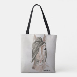 Horse Tote Tygkasse