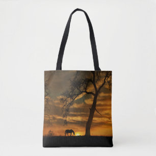 Horse Totebag Tygkasse