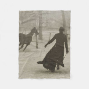 Horse Trainer av Felix Thiollier 1899 Fleecefilt