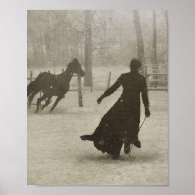 Horse Trainer av Felix Thiollier 1899 Poster (Framsidan)