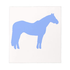 Horse Trainer Business Blue Simple and Modern Anteckningsblock