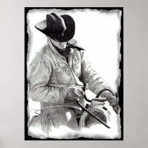 HORSE TRAINER I Pencil, Poster