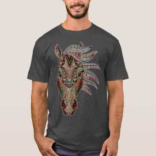 Horse Tribal Abstrakt Art Native American Horse T Shirt
