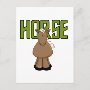 Horse Tshirts och Gifts Vykort