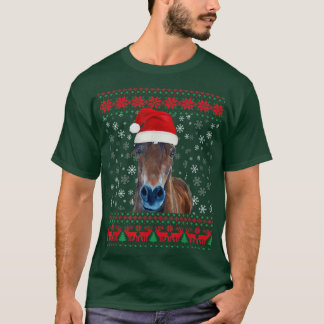 Horse Ugly jul Sweater Älskare T Shirt