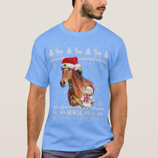 Horse Ugly jul Sweaters T Shirt