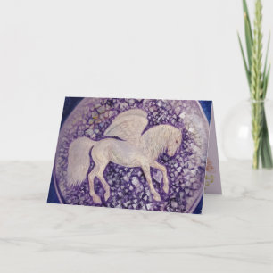 HORSE - UNICORN LILA JEGRIO - DH KORT
