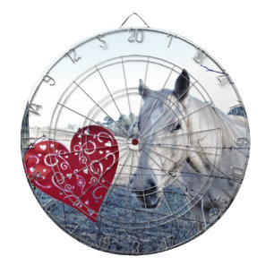 HORSE Valentine Hjärtat Piltavla