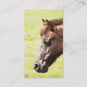 HORSE VISITKORT