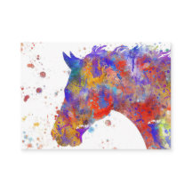 Horse Watercolor