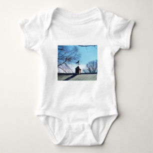 Horse Weather Vane Blå himmel T Shirt