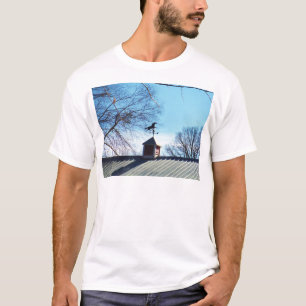 Horse Weather Vane Blå himmel Tee