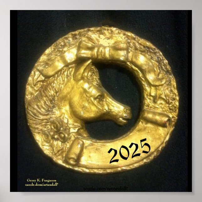 HORSE WREATH POSTER 2025 (Framsidan)