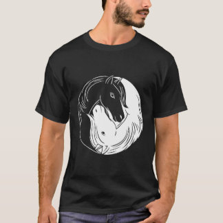 Horse Yin och Yang T Shirt