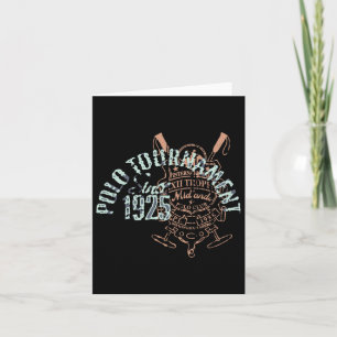 Horseback Polo Riding& Polo Player Equestrian Kort