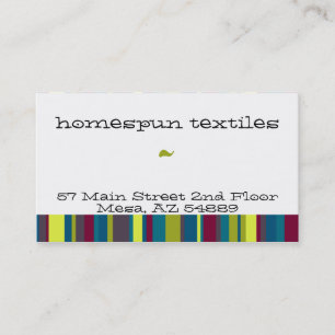 Horseblanket Colorbook Visitkort