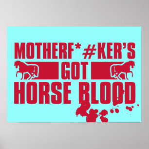 Horseblod Poster