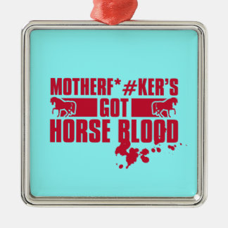 Horseblood Julgransprydnad Metall