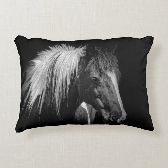 Horsehead dekorativ kudde (Framsidan)