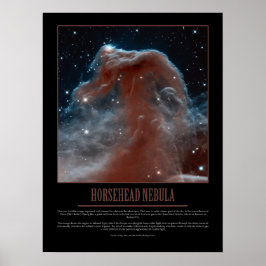 HORSEHEAD NEBULA - Hubble Poster