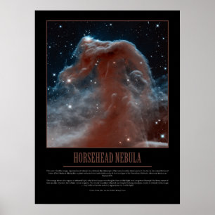 HORSEHEAD NEBULA - Hubble Poster