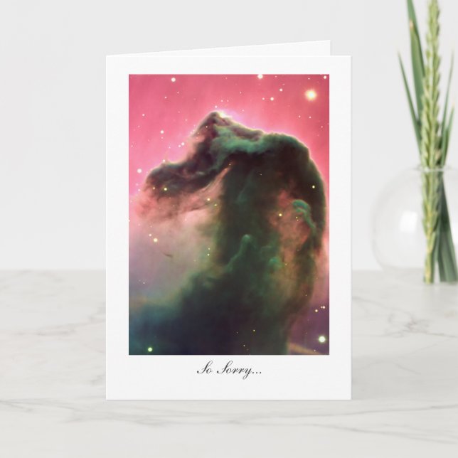 Horsehead Nebula - så ledsen Kort (Framsida)