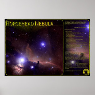 Horsehead Nebula-Tryck Poster