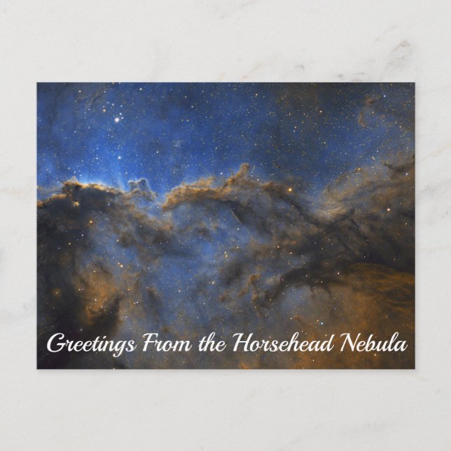 Horsehead Nebula vykort (Framsida)