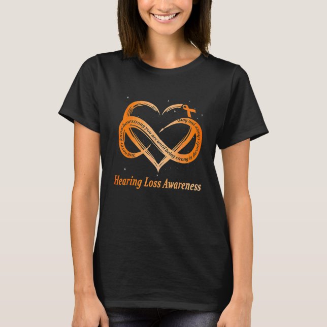 Hörselnedsättningskrigare T Shirt (Framsida)