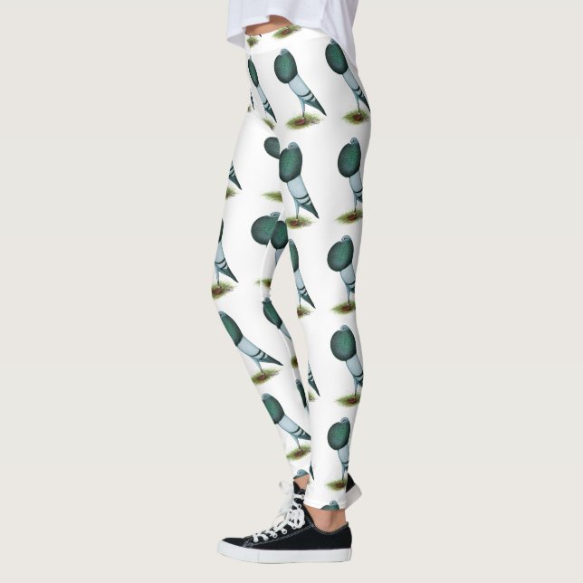 Horseman Pouter Pigeon Blue Leggings (Vänster)