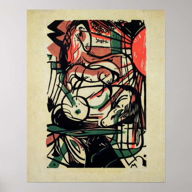 Horsens födelse, 1913 poster (Framsidan)