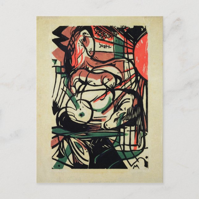 Horsens födelse, 1913 vykort (Framsida)