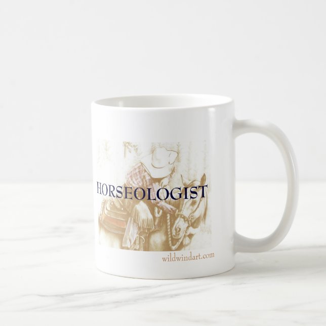 HORSEOLOGIST-mugg med den menande ordboken Kaffemugg (Höger)