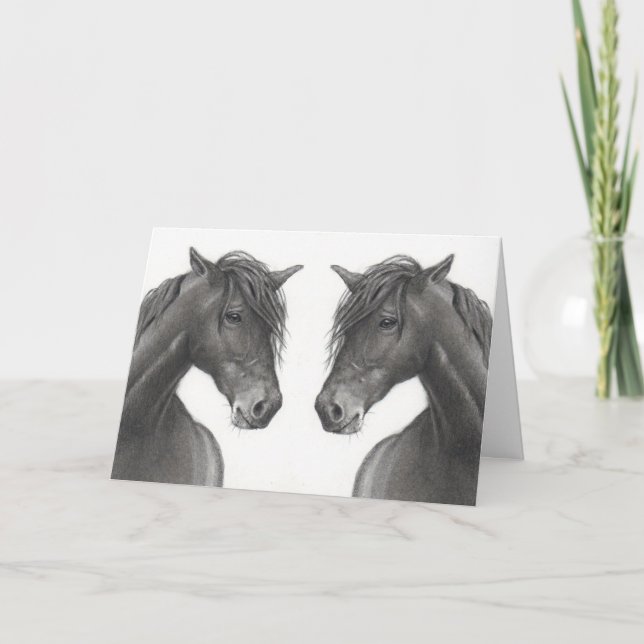 HORSER I PENCIL: KINDRED SPIRIT: KORT (Framsida)