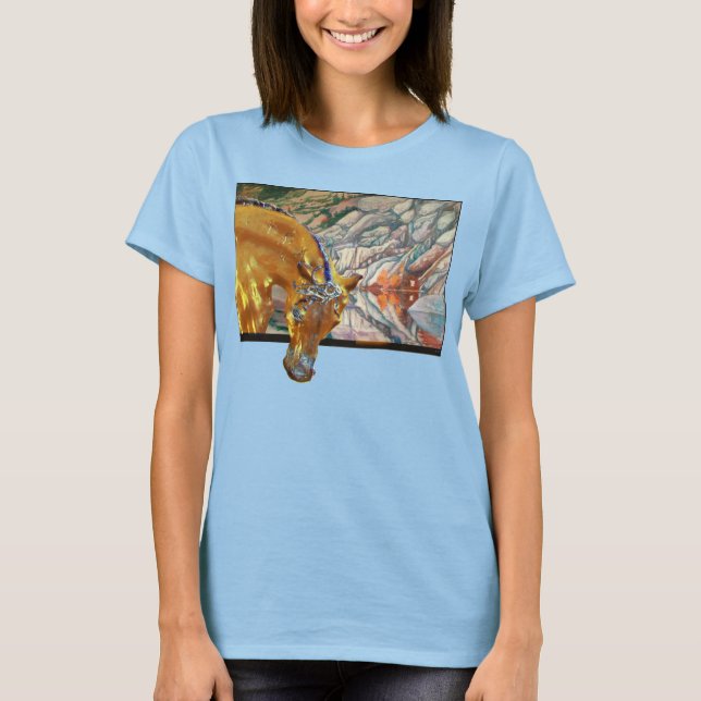 horseReflections1 Tee (Framsida)