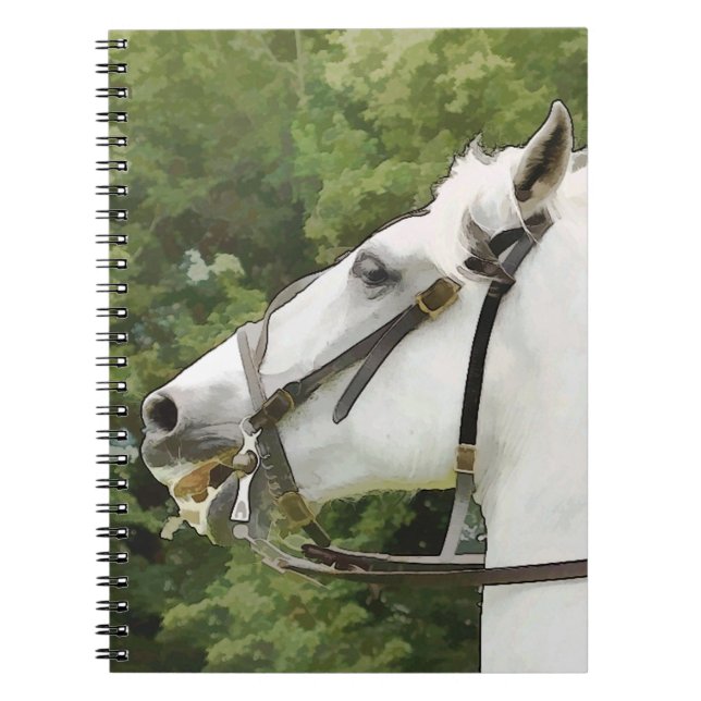 HORSES ANTECKNINGSBOK MED SPIRAL (Framsidan)