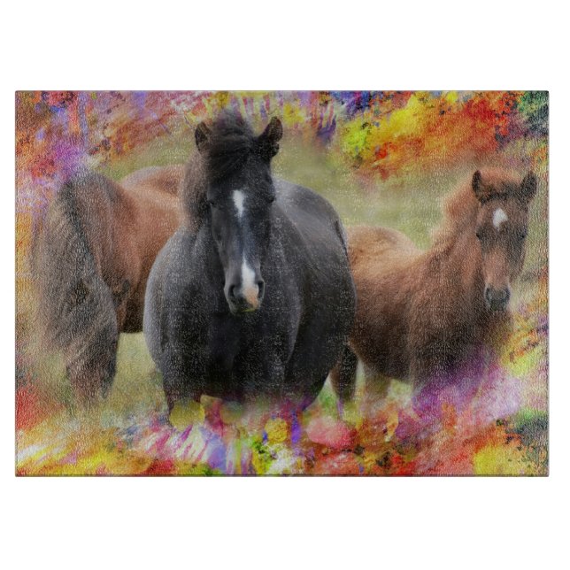 Horses Colorful (Framsidan)