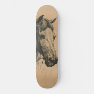 Horses Head (av Heywood Hardy) Mini Skateboard Bräda 18,5 Cm